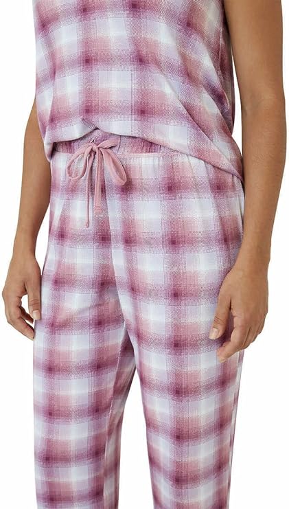 Eddie Bauer Ladies' Size Large 3-Piece Sleep Pajama Set, Tea Rose, Grade A