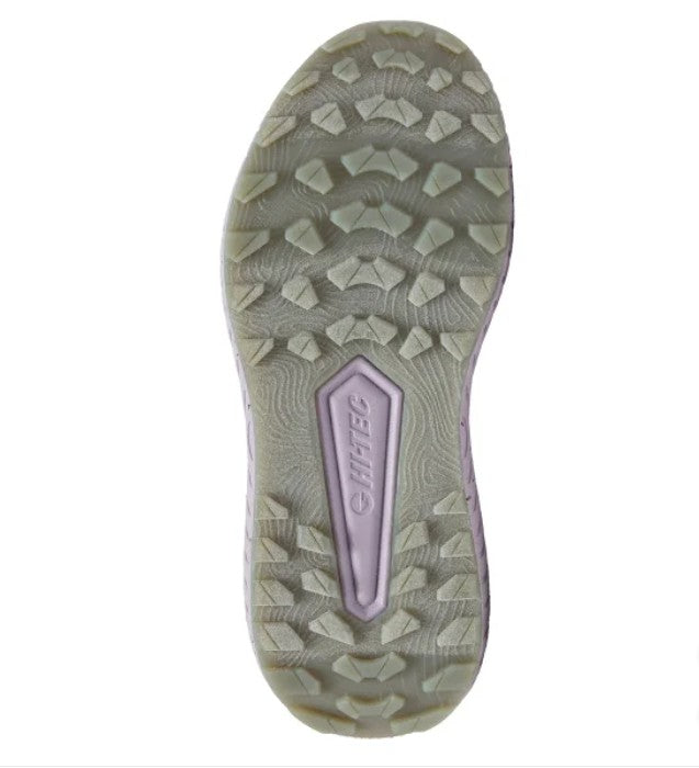 Hi Tec Ladies' Size 7 Lace-up Trail Shoes Sneakers, Purple, Customer Return