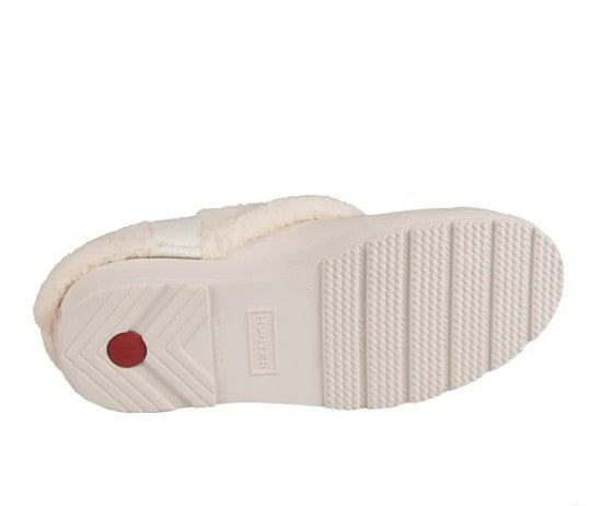 Hunter Ladies' Size 7 PLAY Insulated Clogs Shoes, White Willow, New in Box