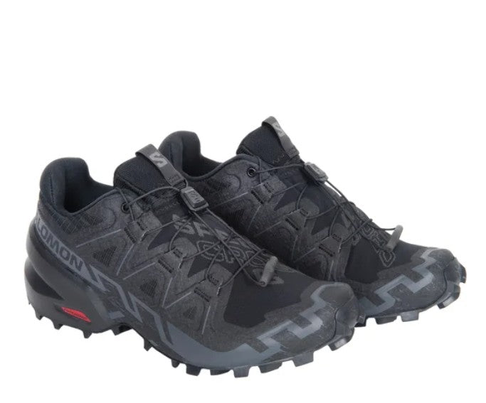 Salomon Ladies' Size 9 Speedcross 6 Mixed Terrain Shoes, Black