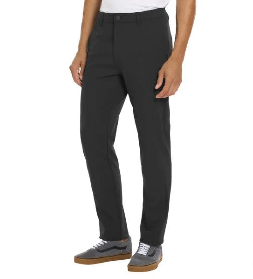 Hurley Men's Size 34W x 29L Hybrid 4-Way Stretch Pants, Black