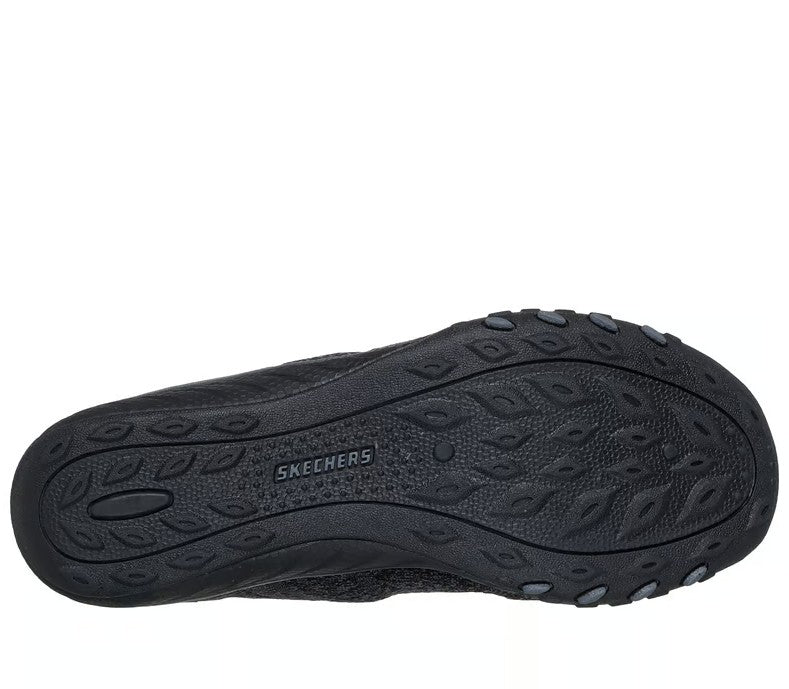 Skechers Slip-ins, Women's Size 10, Breathe-Easy Knitty Waves, Black, New-NO BOX