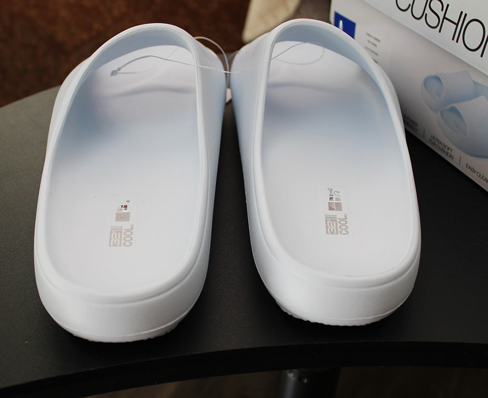 32 Degrees Unisex Size Small (W6-7/M4-5) Cushion Slide Sandal, Blue