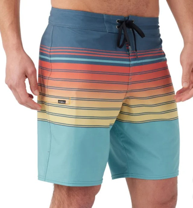 O'Neill Men's Size 34 Boardshorts 8 in. Swim Trunks, Multi