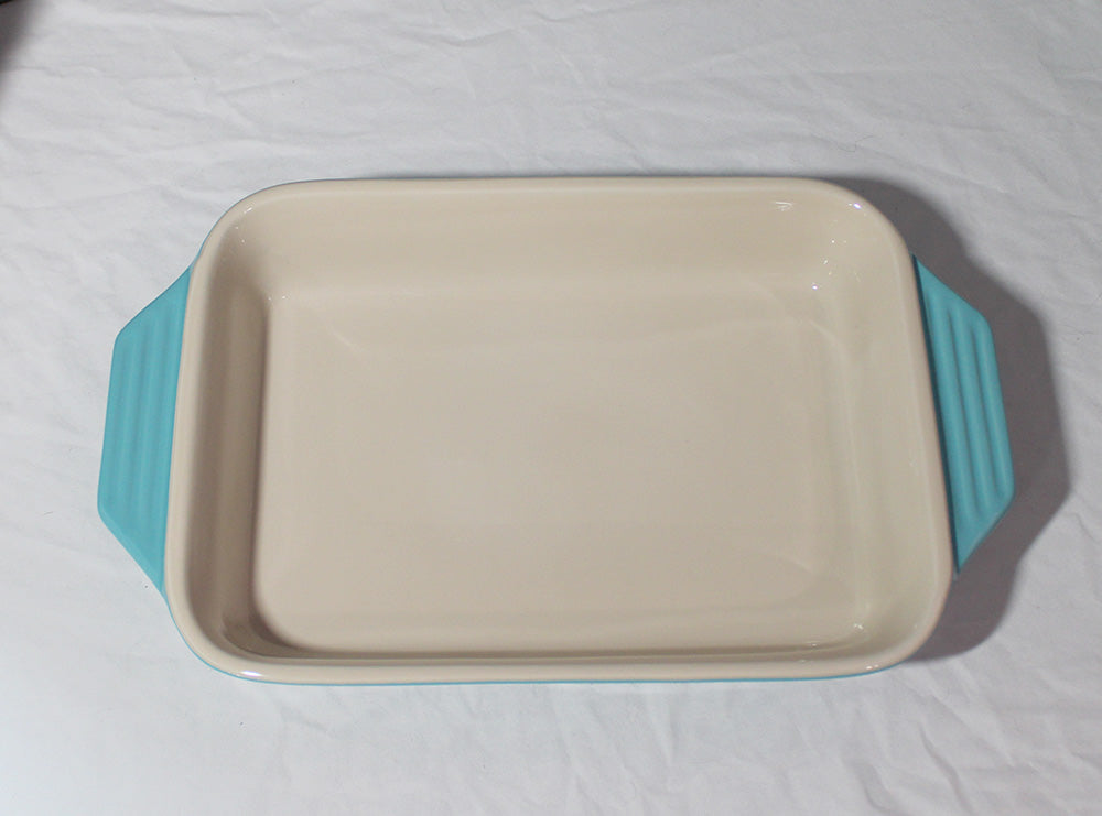 Le Creuset 1.8 qt. Signature Rectangular Baking Dish 10 X 7, Caribbean Blue