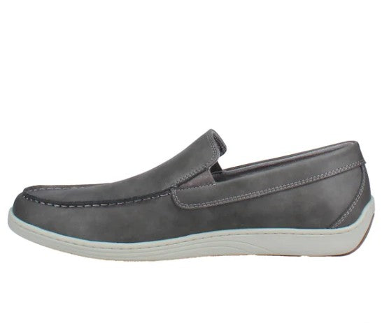 Izod Men's Size 9.5, Seapoint Slip On Shoes, Gray, New (NO BOX)