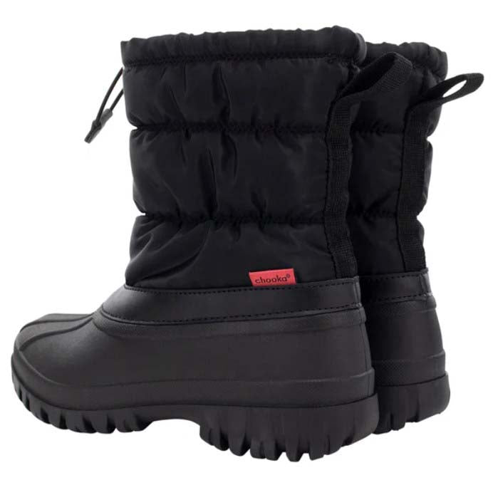 Chooka Ladies' Size 7 Water Repellant Winter Boots, Black, New in Box