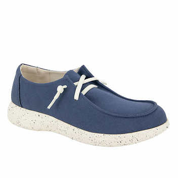 Jsport Ladies' Size 11 Casual Slip On Shoe, Navy Blue, NEW Ships Without Box