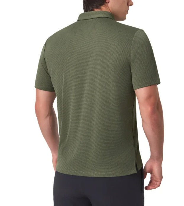 Modern Ambition Men's Size 3XL Short Sleeve Polo Shirt, Green