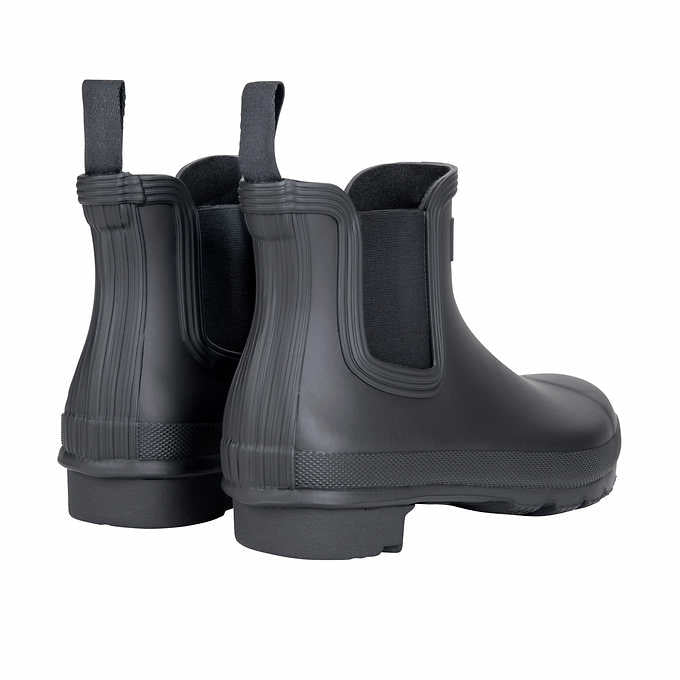 Hunter Ladies' Size 9, Original Insulated Chelsea Rain Boot, Black, New in Box