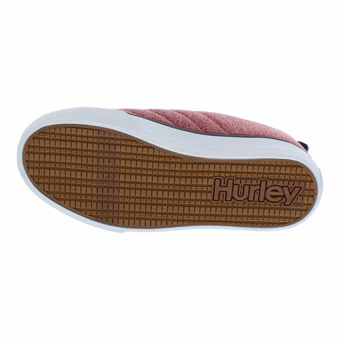 Hurley Arlo Puff Ladies' Size 7, Lined Clog Shoe, Pink, New Ships without Box