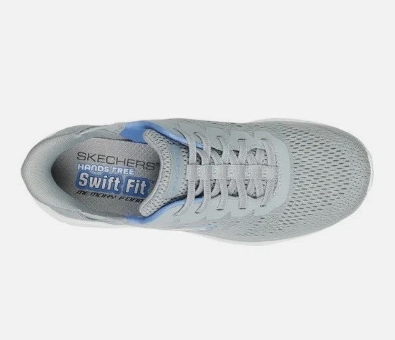 Skechers Women's Size 10, Hands Free Glide Step Sneakers Shoes, Gray