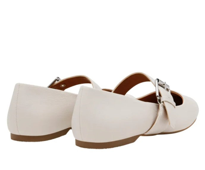 DV by Dolce Vita Ladies' Size 10 Mary Jane Flat Shoes, Ivory (Beige)