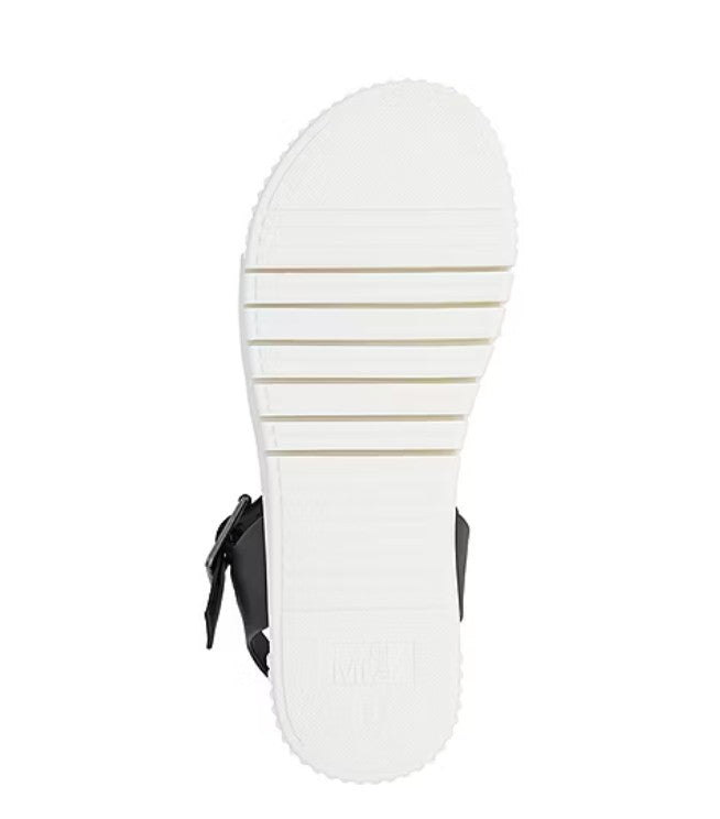 Mia Girl Tiaa Women's Size 7.5, Ankle Strap Footbed Sandals, Black