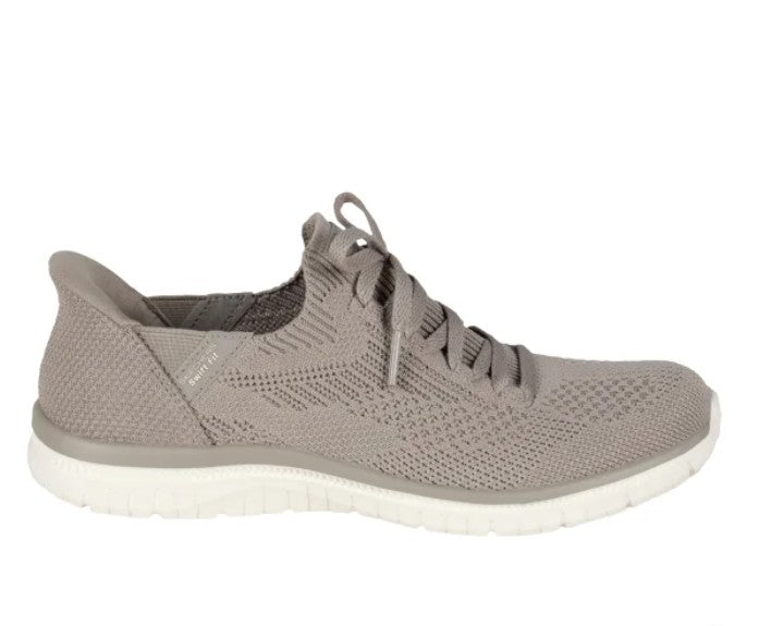 Skechers Women's Size 6, Virtue Swift Fit Hands Free Shoes, Taupe, Grade A