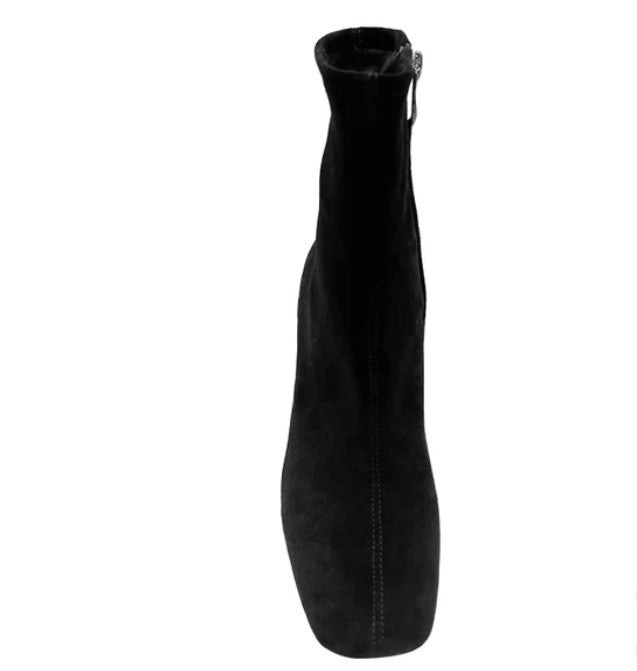 DKNY Ladies' Size 11 Stretch Bootie Block Heel Boots, Black