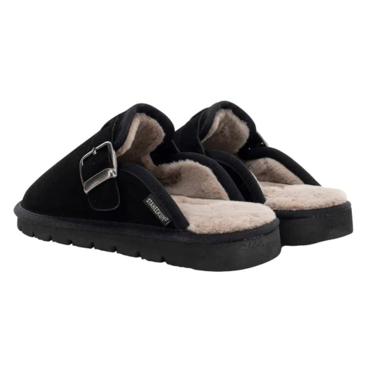 Staheekum Ladies' Size 8 Chelan Slip on Clogs Shoes, Black