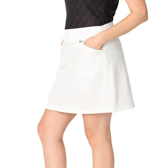 Greg Norman Women's Skort Size XXL (18) 4-Way Stretch, White