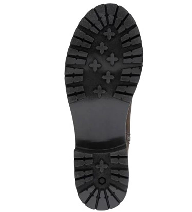 Kensie Kayla Ladies' Size 7.5, Chelsea Faux Suede Boot, Brown, New without Box