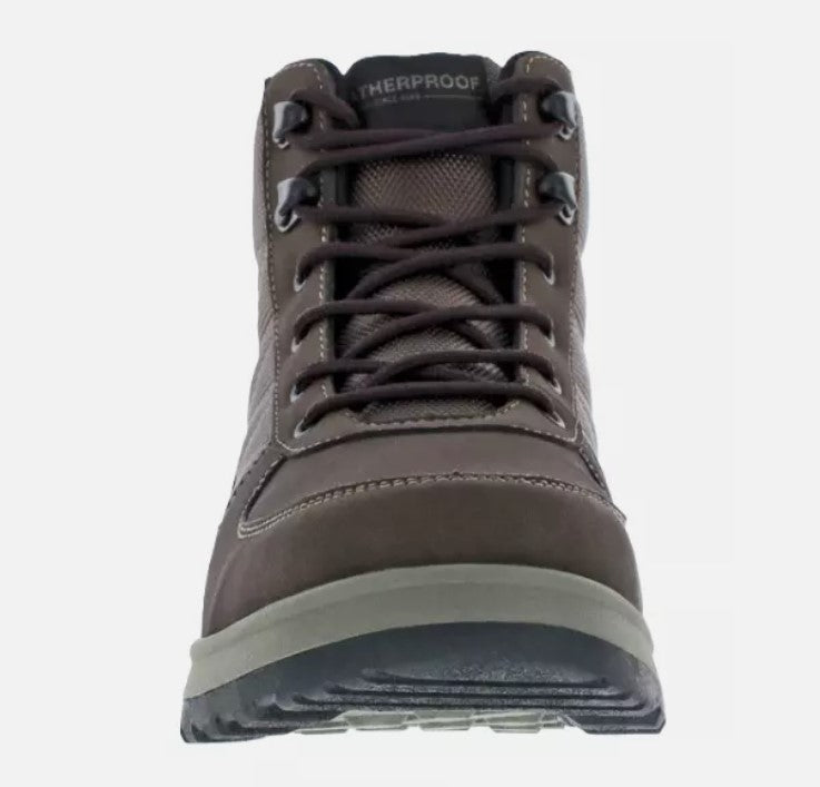 Weatherproof Men's Size 12 Stoll Cold Sneakerboot Shoes, Brown, New in Box