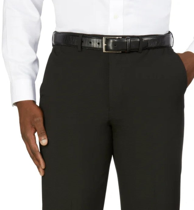 Nautica Men’s Size W30 29L Modern Fit Suit Separate Pants, Black