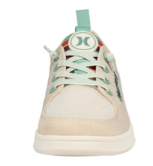 Hurley Ladies' Size 8.5 Castaic Bungee Shoes, Beige, New (NO BOX)
