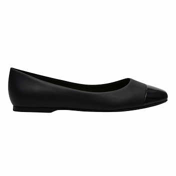 DV by Dolce Vita Ladies' Size 8 Malanie Ballet Flat, Black, New Ships without Box