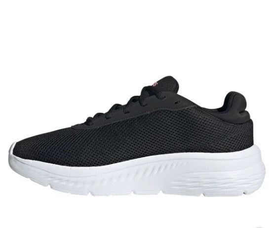 adidas Ladies' Size 8 Cloudfoam Comfy Sneakers Running Shoes, Black IH2974