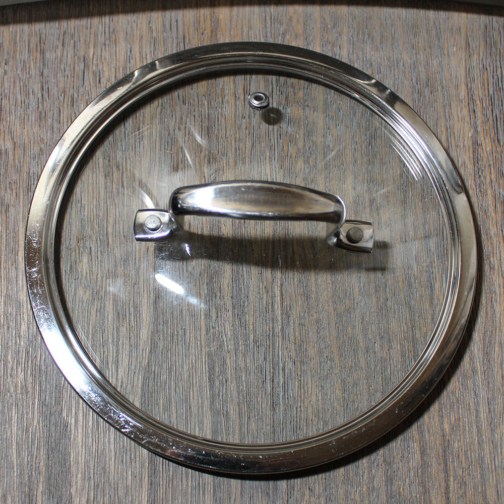Kirkland Signature 7.5 Inch Tempered Glass lid with Steam Vent Hole, Pre-owned