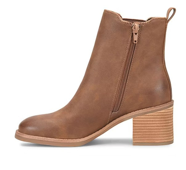 BOC by Born Womens Size 7 M, Finn Chelsea Side Zip Boots, Brown