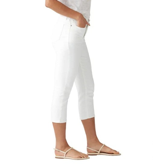 Levi's Women's Size 12 (31 in. waist) 311 Capri Jeans, White