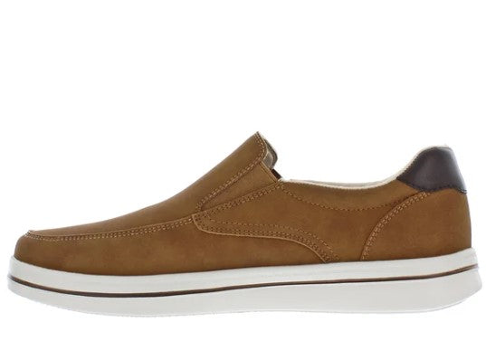 Izod Barlow Men's Size 9 Slip On Shoe, Brown, New (NO BOX)