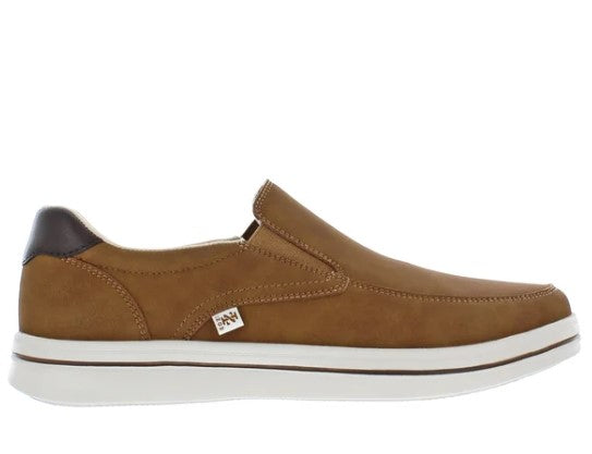 Izod Barlow Men's Size 9 Slip On Shoe, Brown, New (NO BOX)
