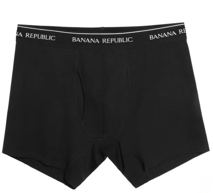 Banana Republic Men's Size XL (40-42) Boxer Briefs, 3-pack, Black