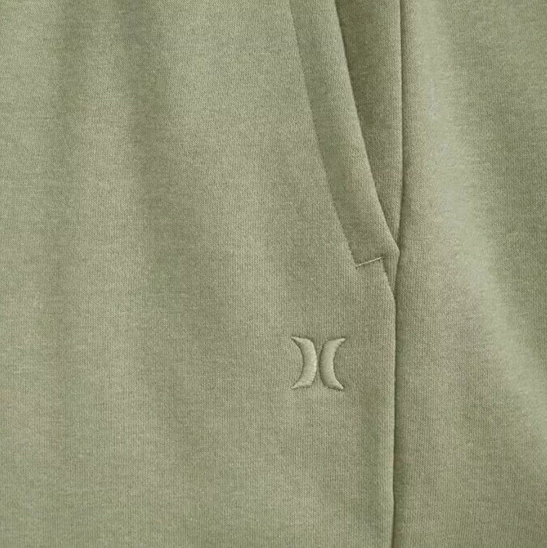 Hurley Men’s Size Small Fleece Joggers Pants Sweatpants, Green
