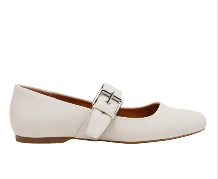 DV by Dolce Vita Ladies' Size 10 Mary Jane Flat Shoes, Ivory (Beige)