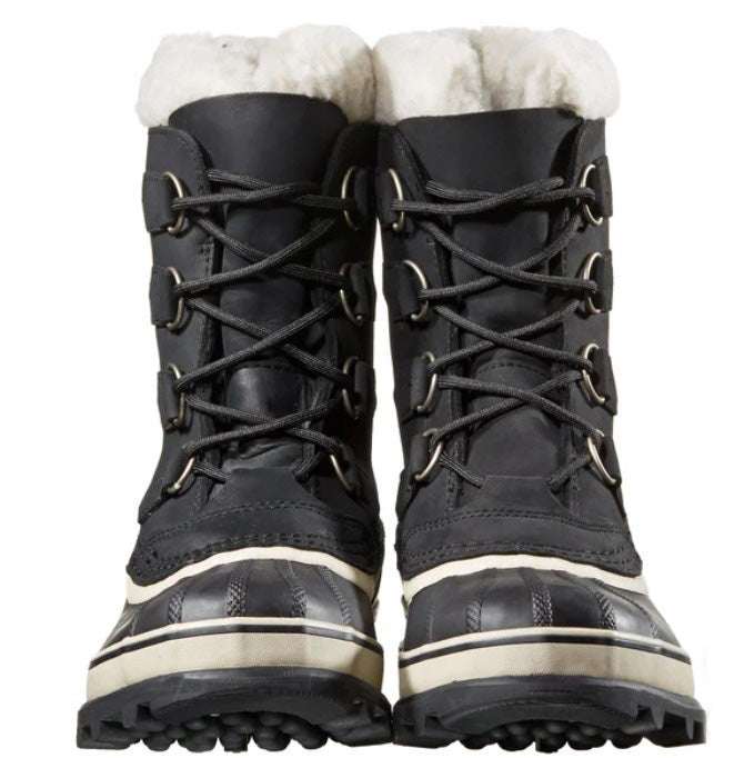 Sorel Ladies' Size 7 Caribou Waterproof Winter Boots, Black, New in Box