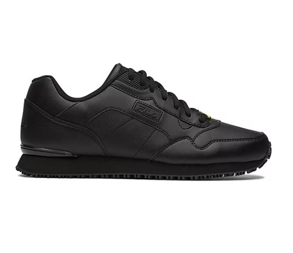 FILA Envie Slip-Resistant Men's Size 9.5, Athletic Walking Shoes, Black