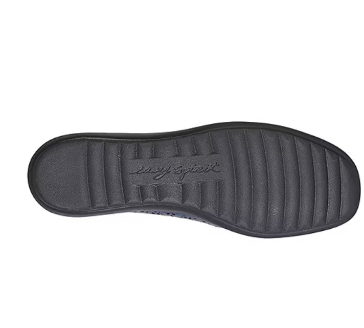 Easy Spirit Alessia Womens Size 8.5 WW, Slip-On Ballet Flats Shoes, Dark Blue