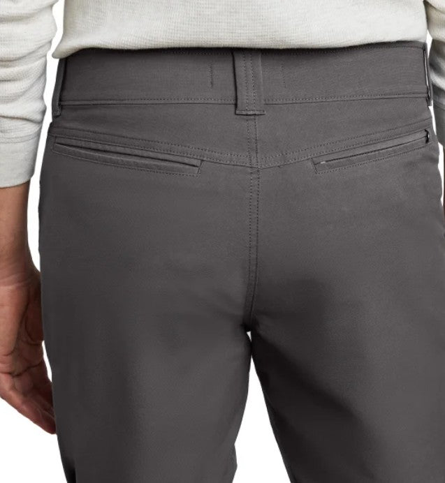 Kirkland Signature Men’s Size 40Wx30L Stretch Tech Pants, Gray