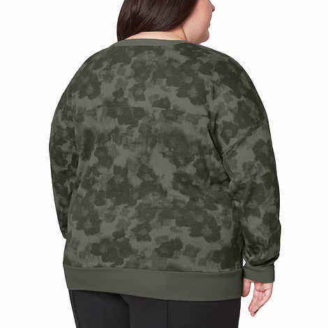 Mondetta Ladies' Size Large, Lightweight Active Top, Green, Customer Return