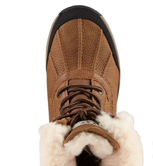 UGG Ladies' Size 9, Adirondack III Waterproof Leather Boots, Brown, Grade A