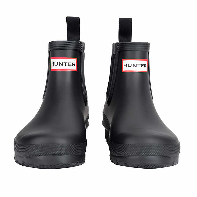 Hunter Ladies' Size 9, Original Insulated Chelsea Rain Boot, Black, New in Box