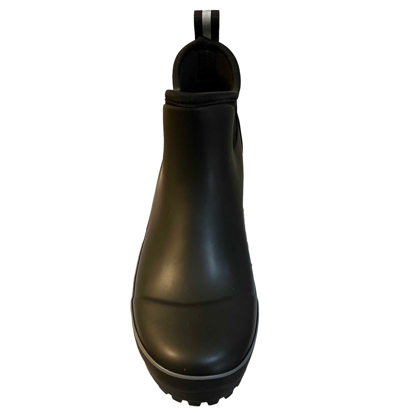 Chooka Ladies Size 7 Insulated Waterproof Ankle Rain Boot Black, Customer Return