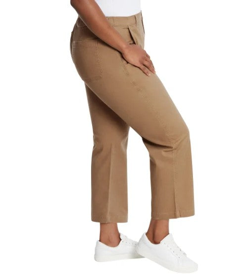 G.H. Bass & Co. Ladies' Size 10 Chino Pants Ankle Length, Brown