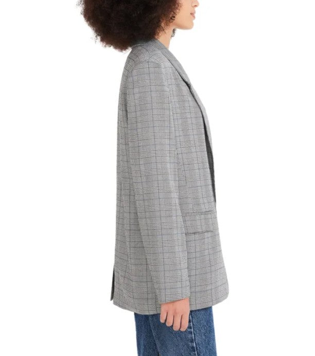 Steve Madden Ladies' Size XS (0) Blazer Oversize Fit, Gray