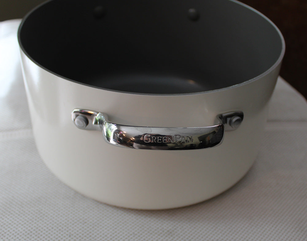 GreenPan Eras Ceramic Non-Stick 5.7 Quart Covered Casserole Stockpot