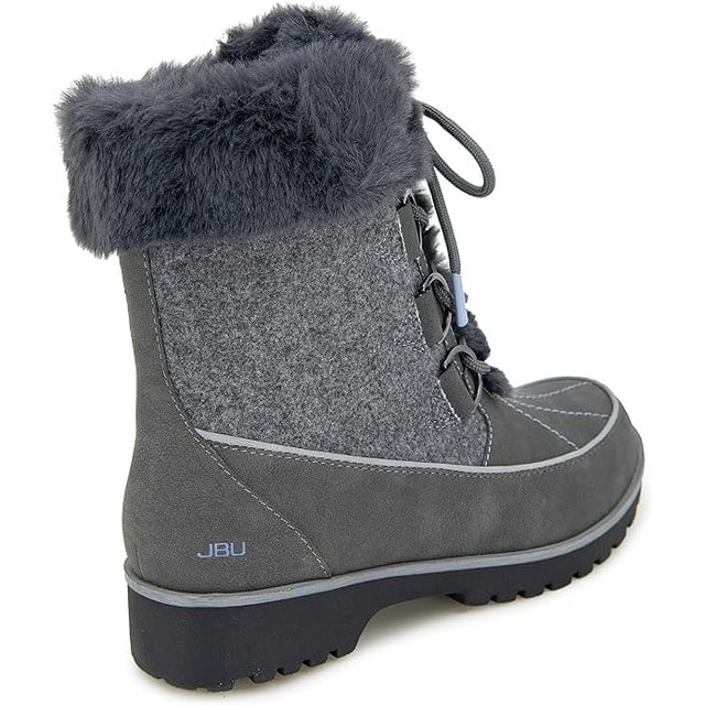 JBU by Jambu Colorado Ladies' Size 8 All Terra Winter Boots, Dark Grey, Customer Return