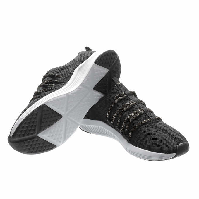 Puma Ladies' Size 7.5, Prowl Knit Shoe Sneaker, Black, Grade A