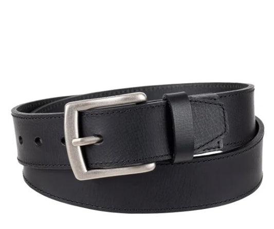 Columbia Men's Size Medium, Leather Belt, Black